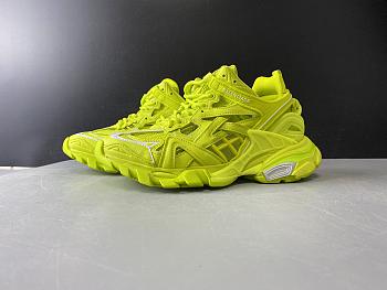 BALENCIAGA TRACK 2 OPEN SNEAKERS FLOURESCENT YELLOW