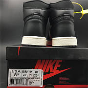 AIR JORDAN 1 x OFF-WHITE BLACK SATIN  - 4