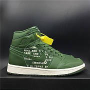 AIR JORDAN 1 HIGH OG OLIVE CANVAS - 6