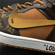 AIR JORDAN 1 x OFF-WHITE x LOUIS VUITTON LVSUP JOINT TRIPARTITE AQ0818-202 - 3
