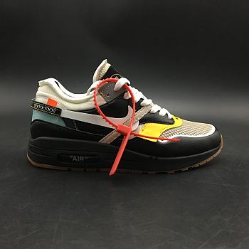 NIKE AIR MAX 1 x BespokeIND CUSTOM OFF-WHITE 