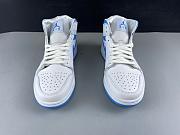  Air Jordan 1 Mid UNC (W) BQ6472-114 - 5