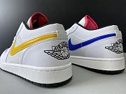Air Jordan 1 Low White Multi-Color CW7009-100 - 2