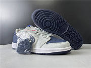 Air Jordan 1 Low Grey Navy Blue CW8576-200 - 6