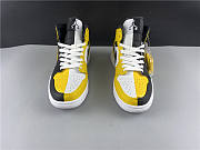  Air Jordan 1 Mid Yellow Toe Black 852542-071 - 2
