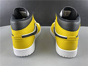  Air Jordan 1 Mid Yellow Toe Black 852542-071 - 3