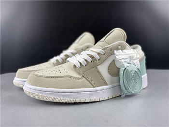 Air Jordan 1 Low Paris White Rice  CV3043-100
