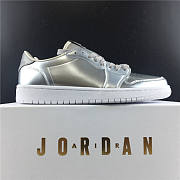 Nike Air Jordan 1 Retro Low Pinnacle Metallic Silver - 2
