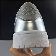 Nike Air Jordan 1 Retro Low Pinnacle Metallic Silver - 4