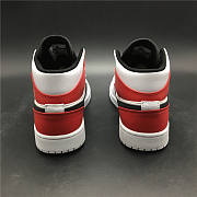 Nike Air Jordan 1 Mid 'White Chicago Remix' 554724-116 - 2