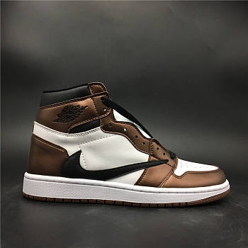 Nike Air Jordan Retro High 1 Bronze Brown 