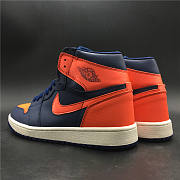 Air Jordan 1 Retro High Blue Void Turf Orange AH7389-408 - 3