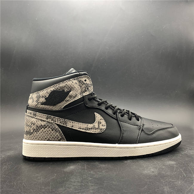 Air Jordan 1 Retro High Black Snake  - 1