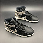 Air Jordan 1 Retro High Black Snake  - 2