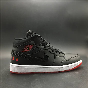 Air Jordan 1 Retro Mid 'Bred' BQ6578-001