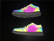 AIR JORDAN 1 LOW SILVER GRADIENT COLOR - 2