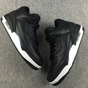 Air Jordan 3 Black Burst Oreo