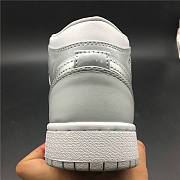 Air Jordan 1 Retro Mid GS 'Grey Fog' 555112-012 - 2