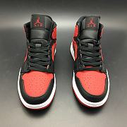 Air Jordan 1 Mid 'Banned' 554724 610 - 3