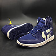 Air Jordan 1 x Off- White Purple Satin 555088-400 - 2