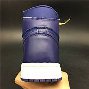 Air Jordan 1 x Off- White Purple Satin 555088-400 - 3