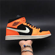 AIR JORDAN 1 MID ORANGE 554724-062  - 5