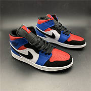 Air Jordan 1 Mid Top 3 No.554725-124   - 5