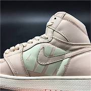 Off-White x Air Jordan 1 “Nike Swoosh” Pink White 575441-801 - 6