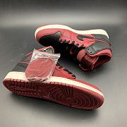 Jordan 1 Retro Mid Team Red Black - 4