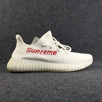 ADIDAS YEEZY BOOST 350 V2  WHITE SUPREME