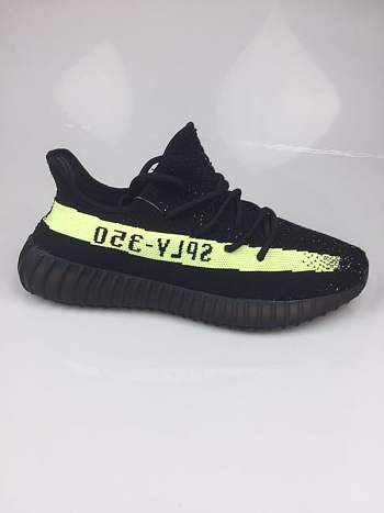 Adidas Yeezy Boost 350 V2 SPLY Black Light  Green