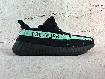 Adidas Yeezy Boost 350 V2 Black Light Green