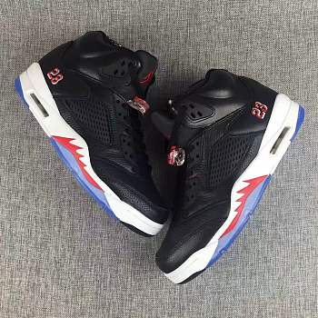 NIKE AIR JORDAN 5 BLACK FIRE RED