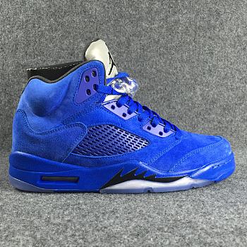 Jordan 5 Retro Blue Suede 