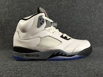 Air Jordan 5 “Cement” White- Black
