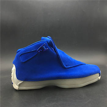 Air Jordan 18 Retro 'Blue Suede'  