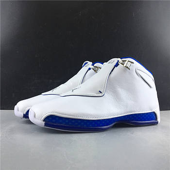 Jordan 18 Retro White Sport Royal 