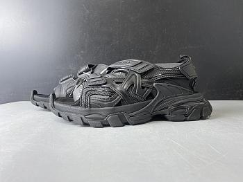 Balenciaga Track Sandal Black 