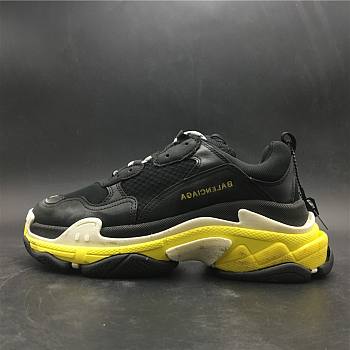 Balenciaga Triple S Black Yellow White  