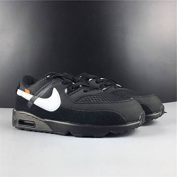 NIKE AIR MAX 90 x OFF-WHITE BLACK WHITE 