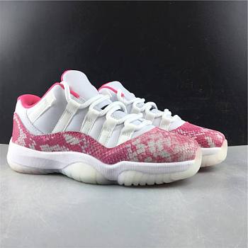 Air Jordan 11 Retro Low Pink Snakeskin (2019) 