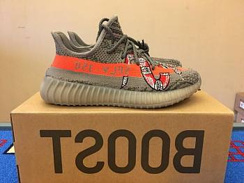 Adidas Yeezy Boost 350 V2 Beluga Custom Gucci Snakes