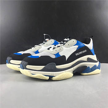 Balenciaga Triple S Black Blue