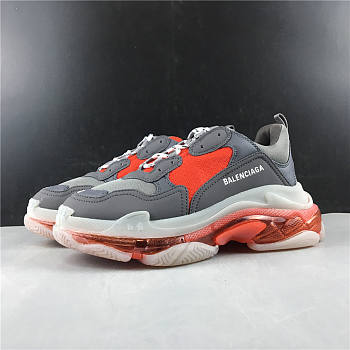 Balenciaga Triple S Grey Red