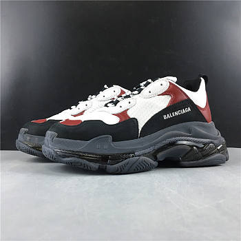 Balenciaga Triple S Black Red White