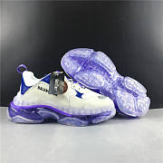 white and purple balenciaga