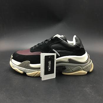 Balenciaga Triple S 2.0 Black Burgundy  