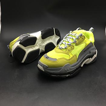 Balenciaga Triple S Neon Yellow