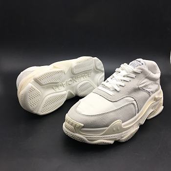 Balenciaga Triple S White Ecru