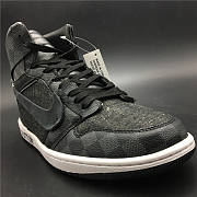 Air Jordan 1 x OFF-WHITE x Luis Vuitton Grey Black - 6